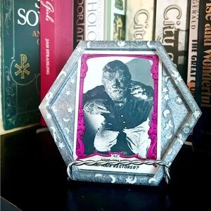 Wolfman Handmade Resin Trading Card Coaster